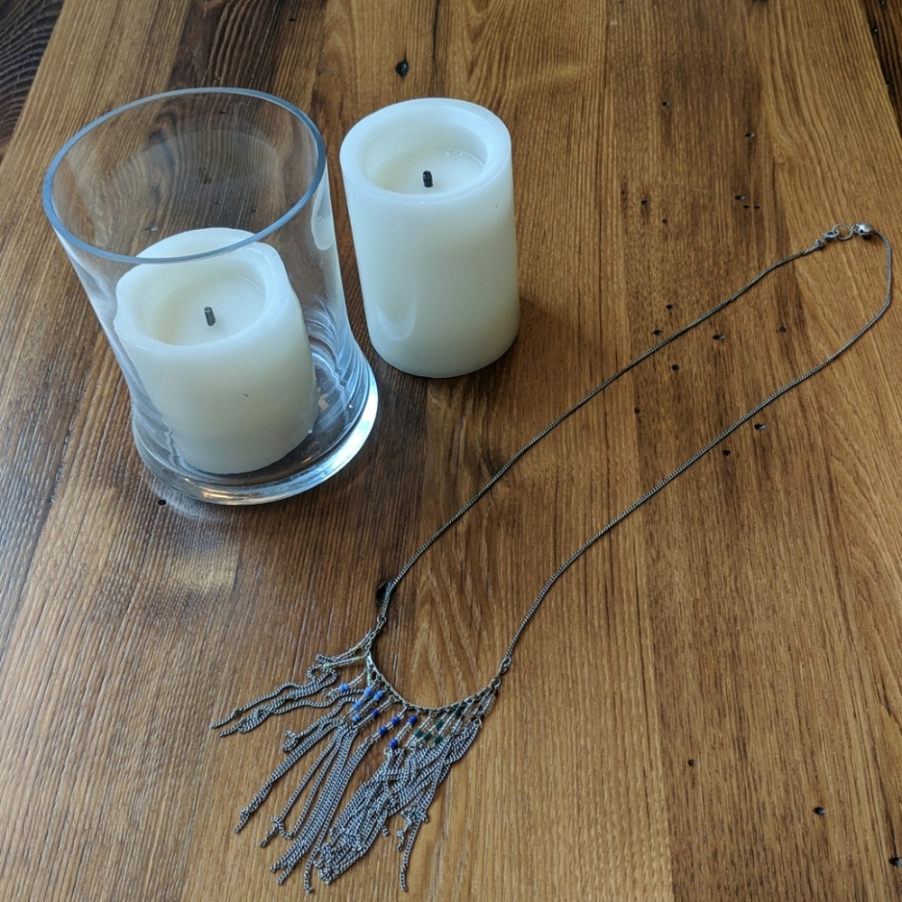 Bead/chain Necklacd